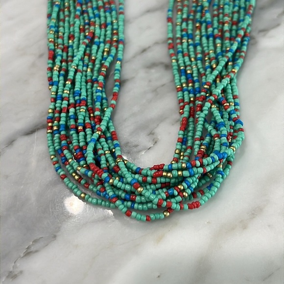 Multi-Strand Turquoise Necklace - Picture 6 of 8